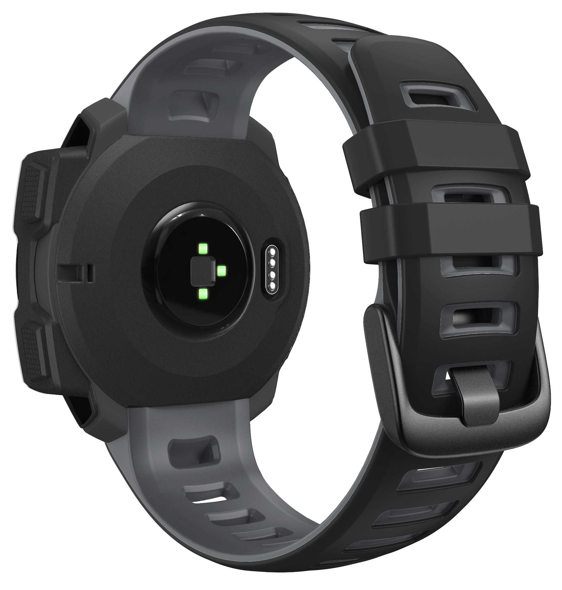 Bi-farvet blødt silikone urbånd erstatningsarmbåndsrem til Garmin Instinct Instinct Esports Bi-farvet blødt silikone urbånd erstatningsarmbåndsrem til Garmin Instinct Instinct Esports